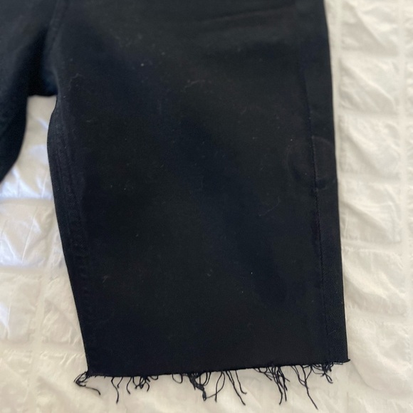 Citizens of Humanity black denim shorts - Picture 2 of 9